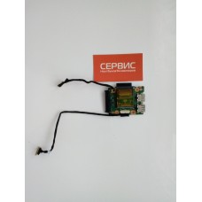 SJM52 CARD READER/B A02 6050A2294201 Плата Card Reader/SATA SSD/USB разъёмов для ноутбука Packard Bell Butterfly M LL1