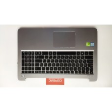 13NB0A52AM0201 Верхняя часть корпуса с клавиатурой и тачпадом для ноутбука Asus K501U