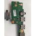 60NB0BQ0-I01000-200 Плата с разъёмами Audio, USB, CardReader от ноутбука Asus K501U